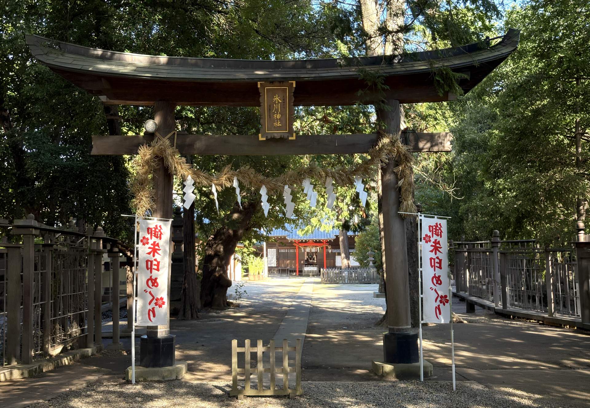 武蔵氷川三社と埼玉県護国神社をぐるっと一日で。さいたま御朱印ドライブ